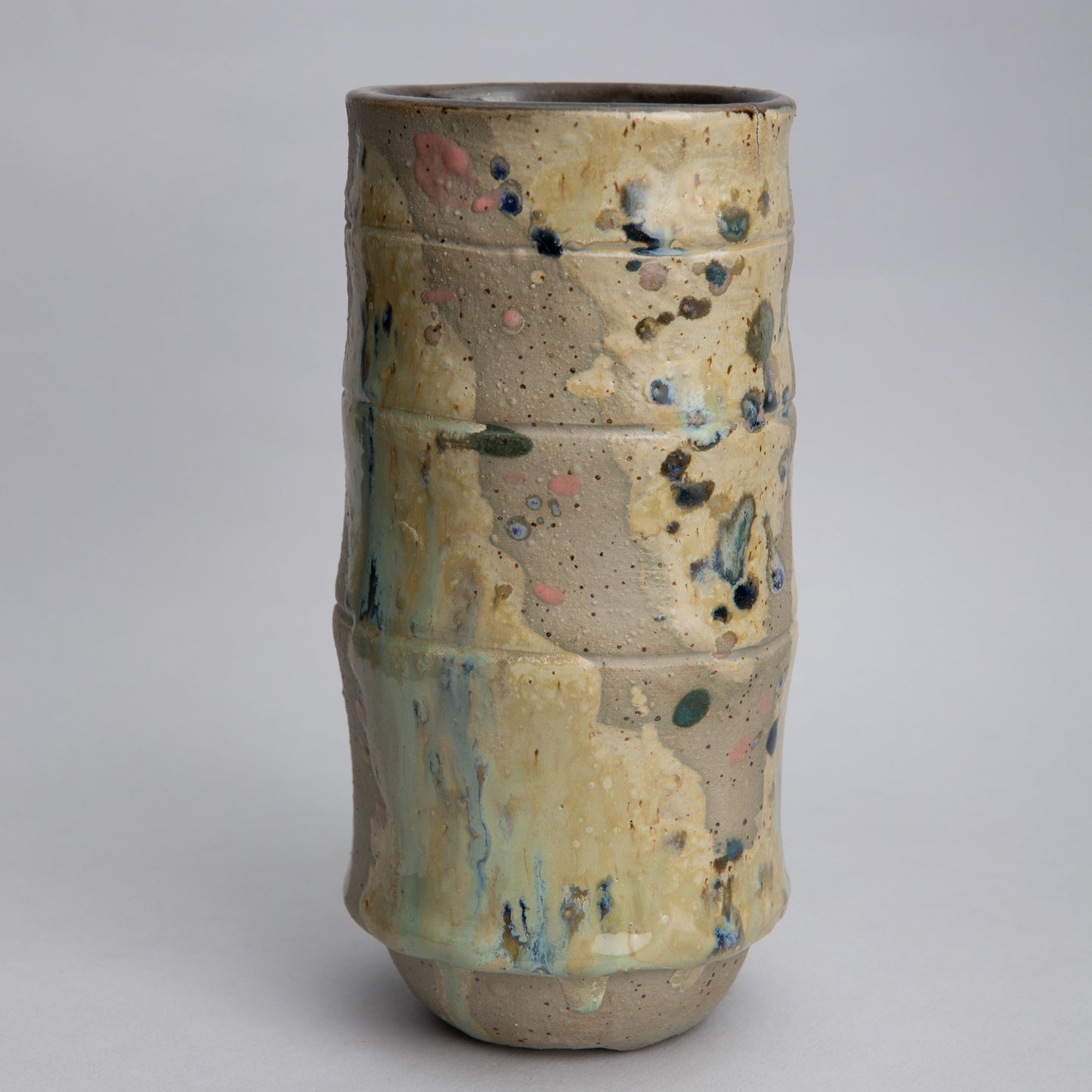 Jarrón Bamboo Cebra