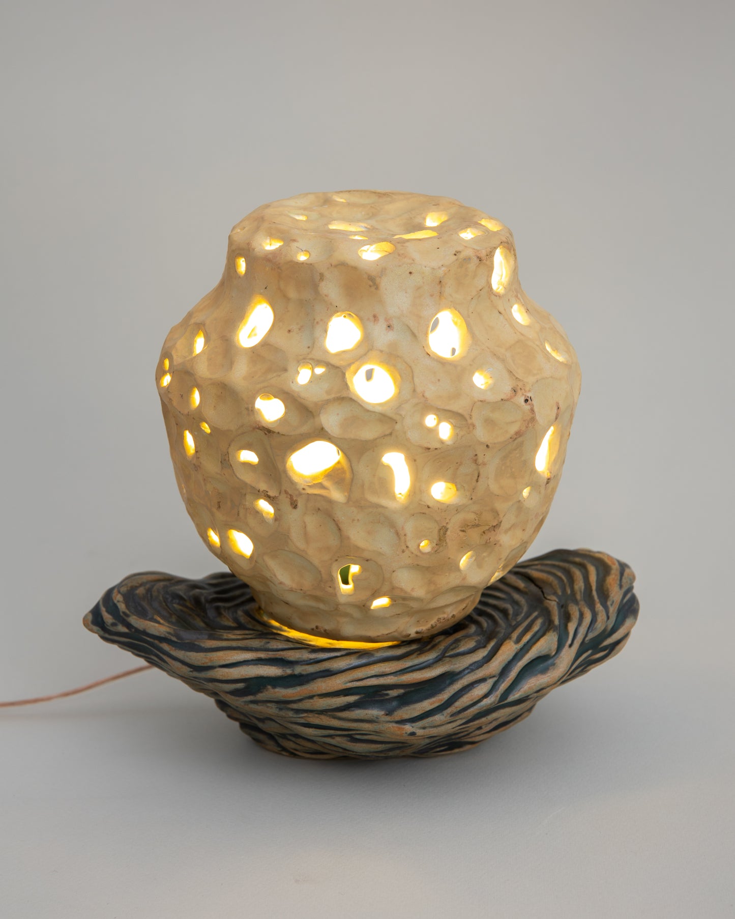 Lámpara De Mesa Polen Panal