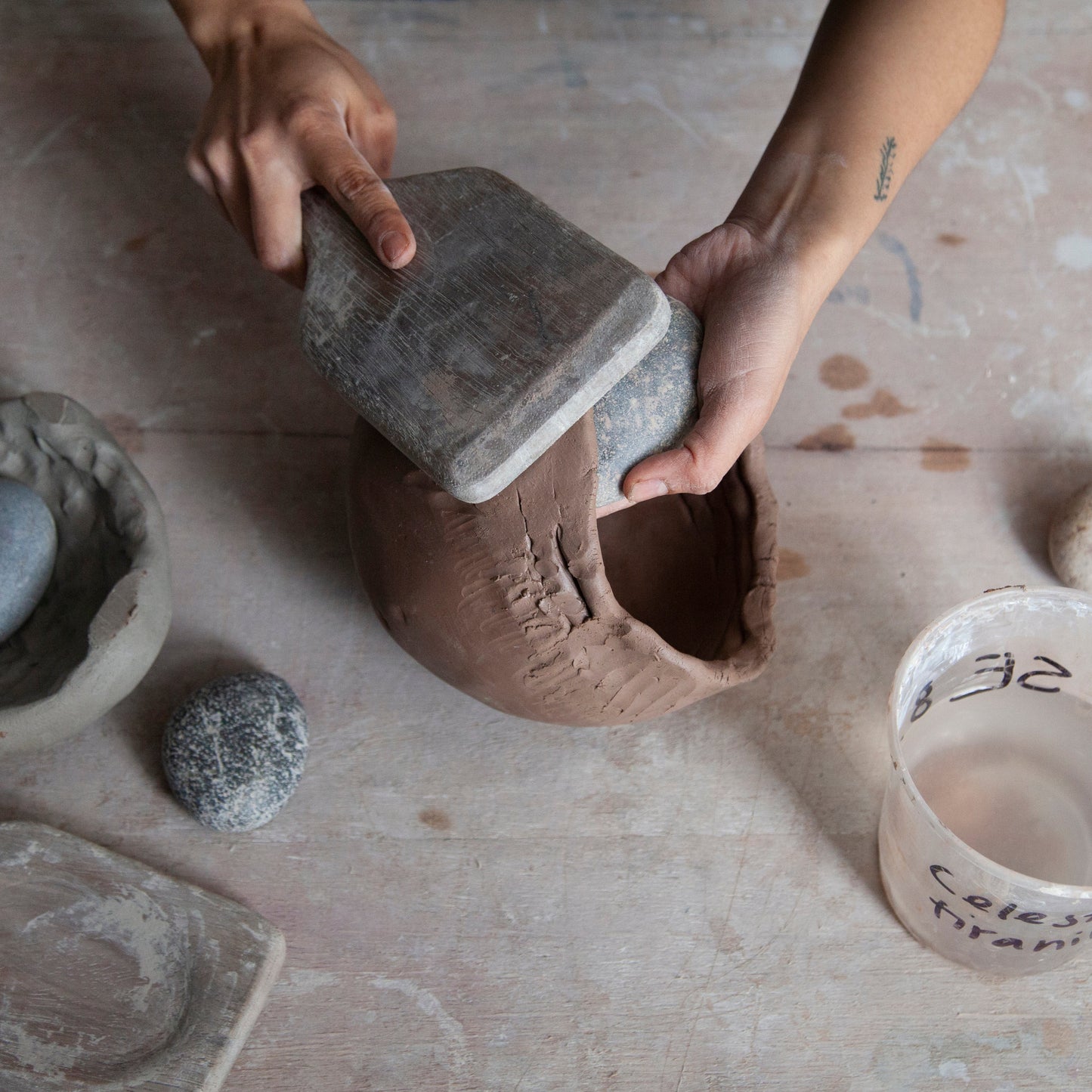 Workshop de piedra y paleta