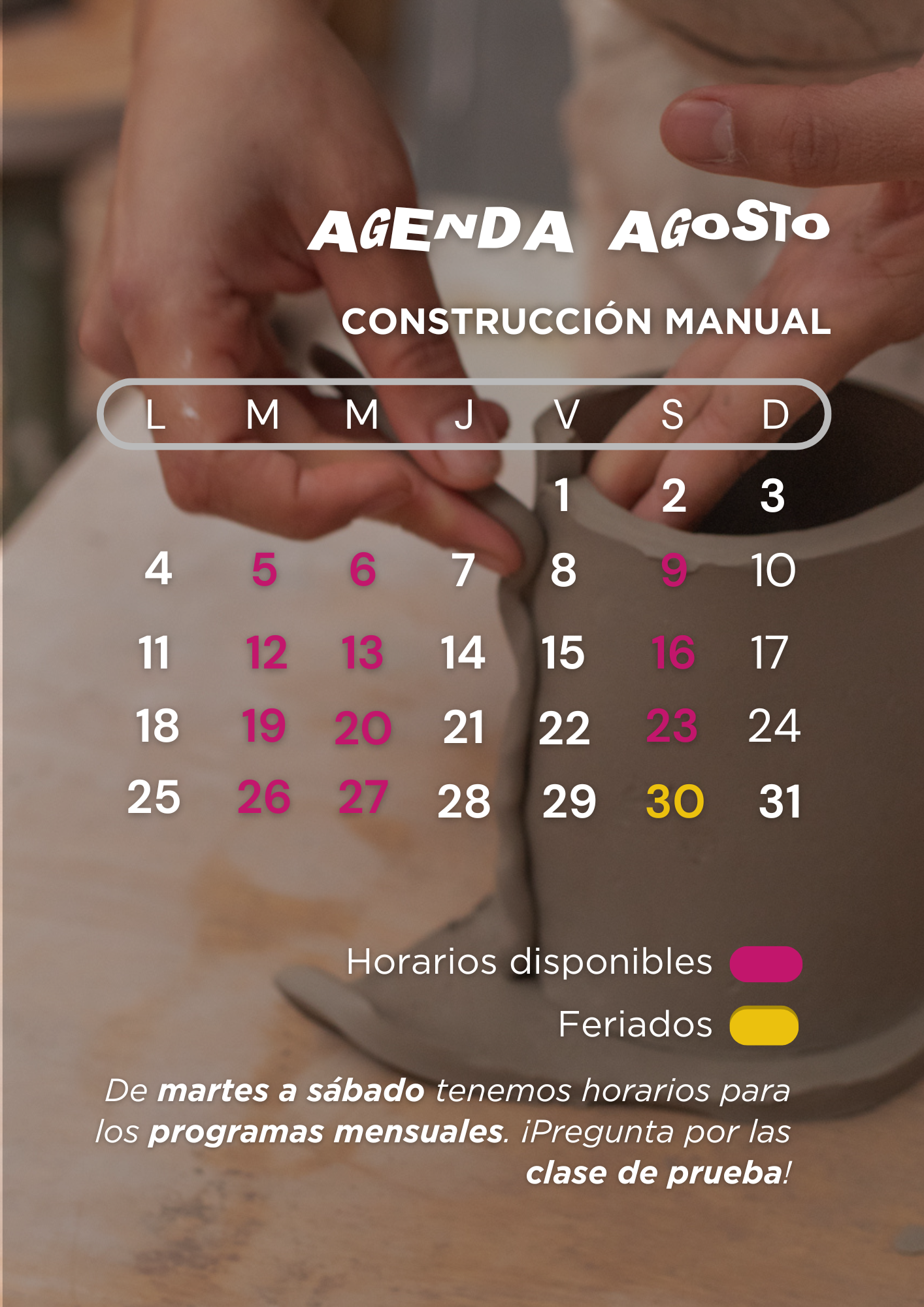 Taller mensual de Construcción Manual