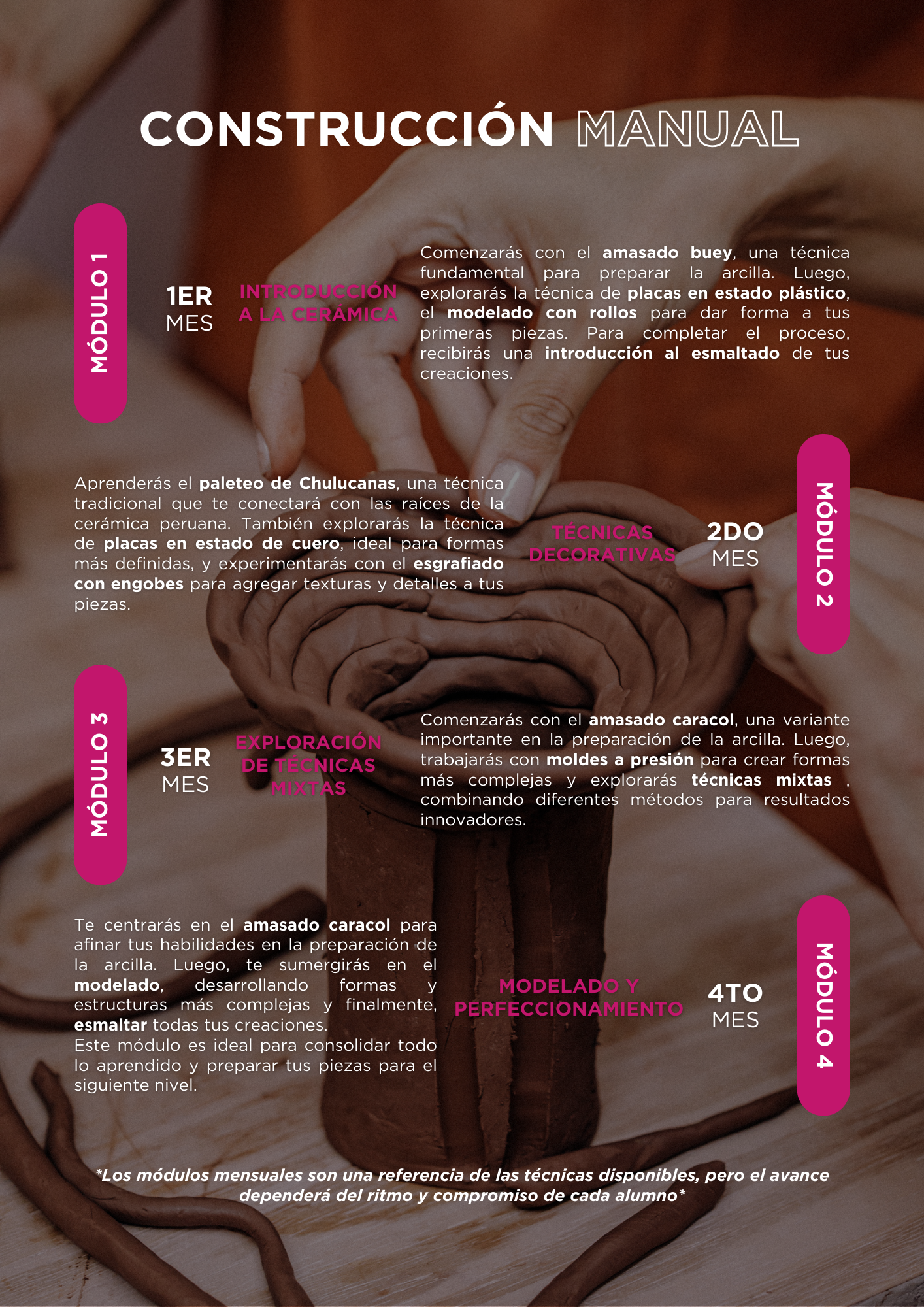 Taller mensual de Construcción Manual