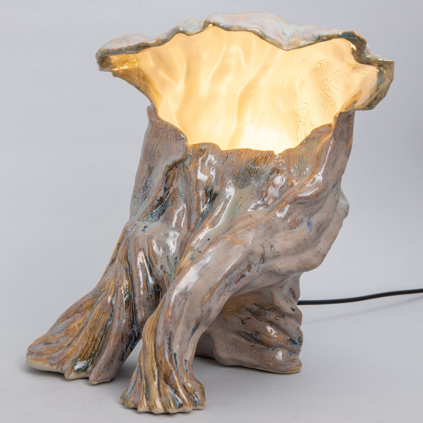 Lámpara De Mesa Orquidea