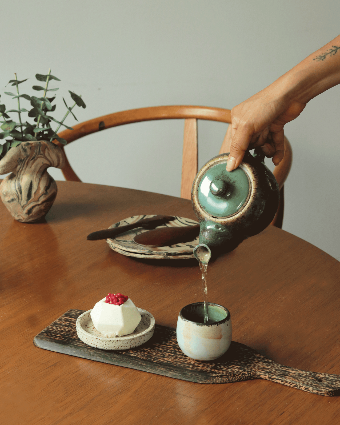 Tetera Ónix - Cerceta Verde