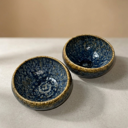 Cuenco Cerceta Wabi Oro & Blue