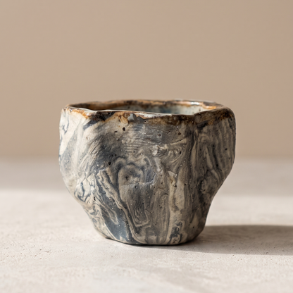 Vaso Ceremonial Marmoleado