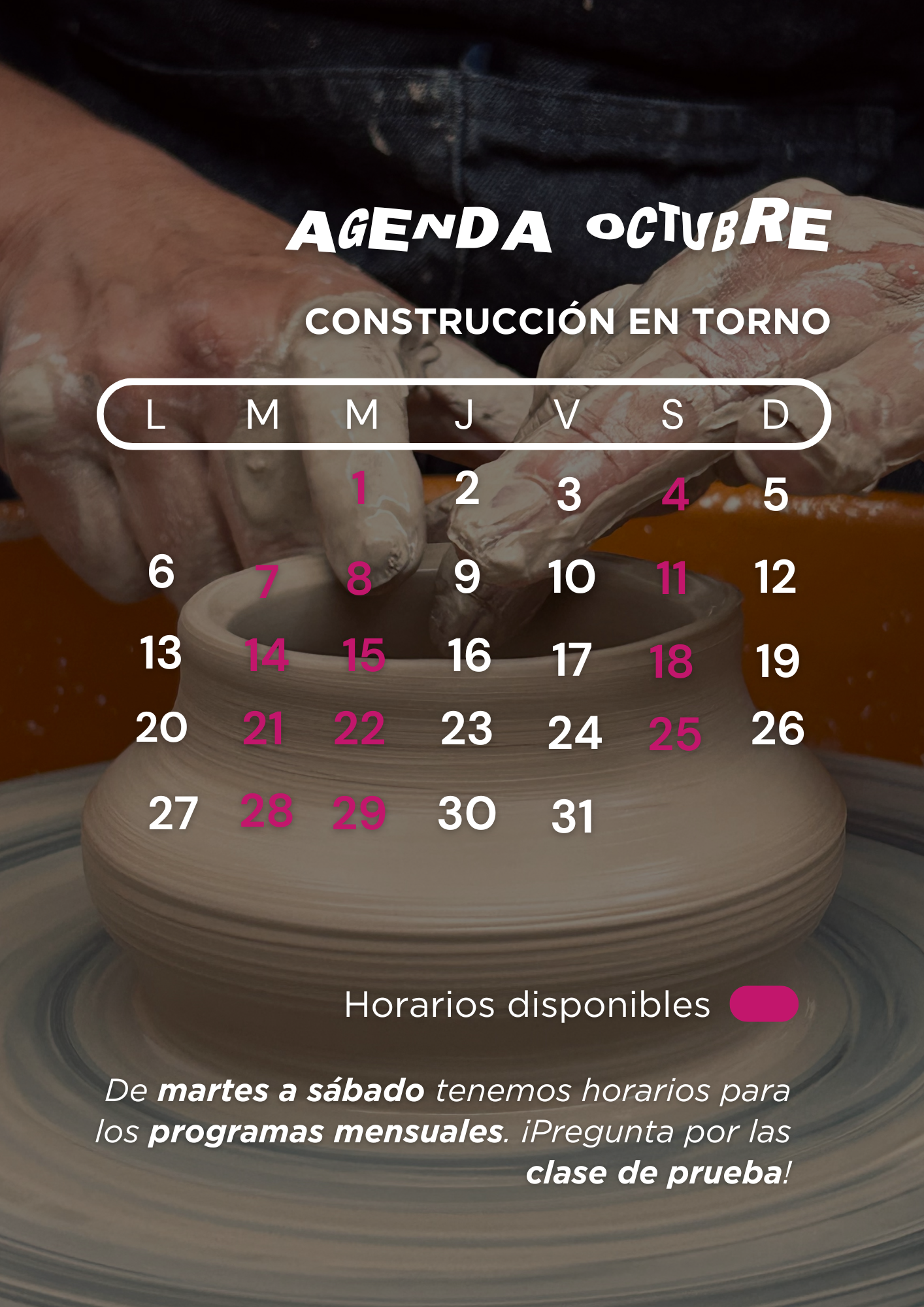 Taller mensual de construcción en Torno