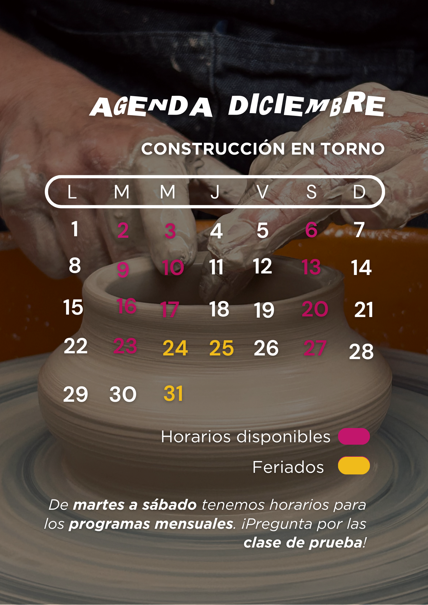 Clase de Prueba -  Construcción en Torno