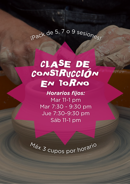 Taller mensual de construcción en Torno