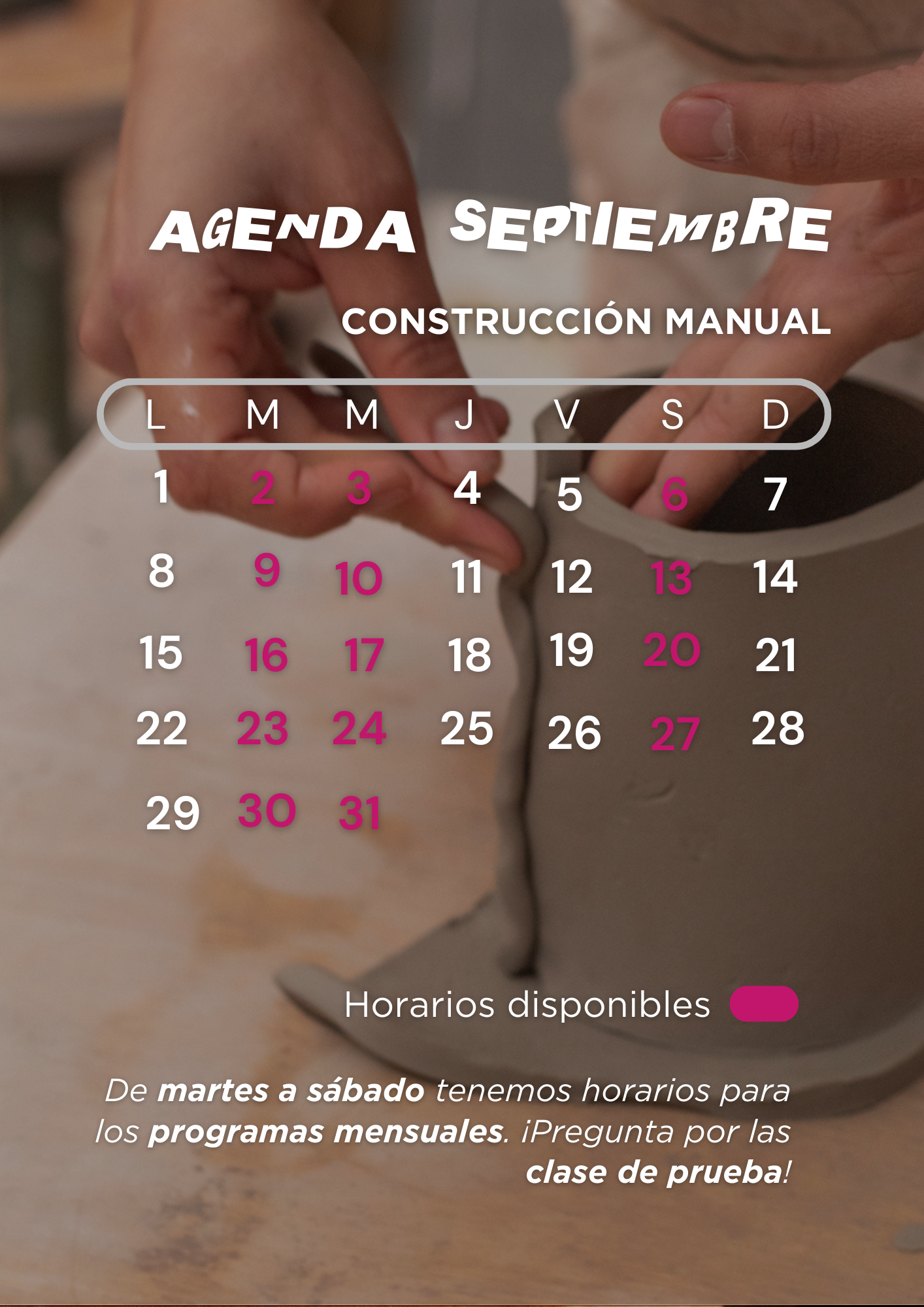 Taller mensual de Construcción Manual