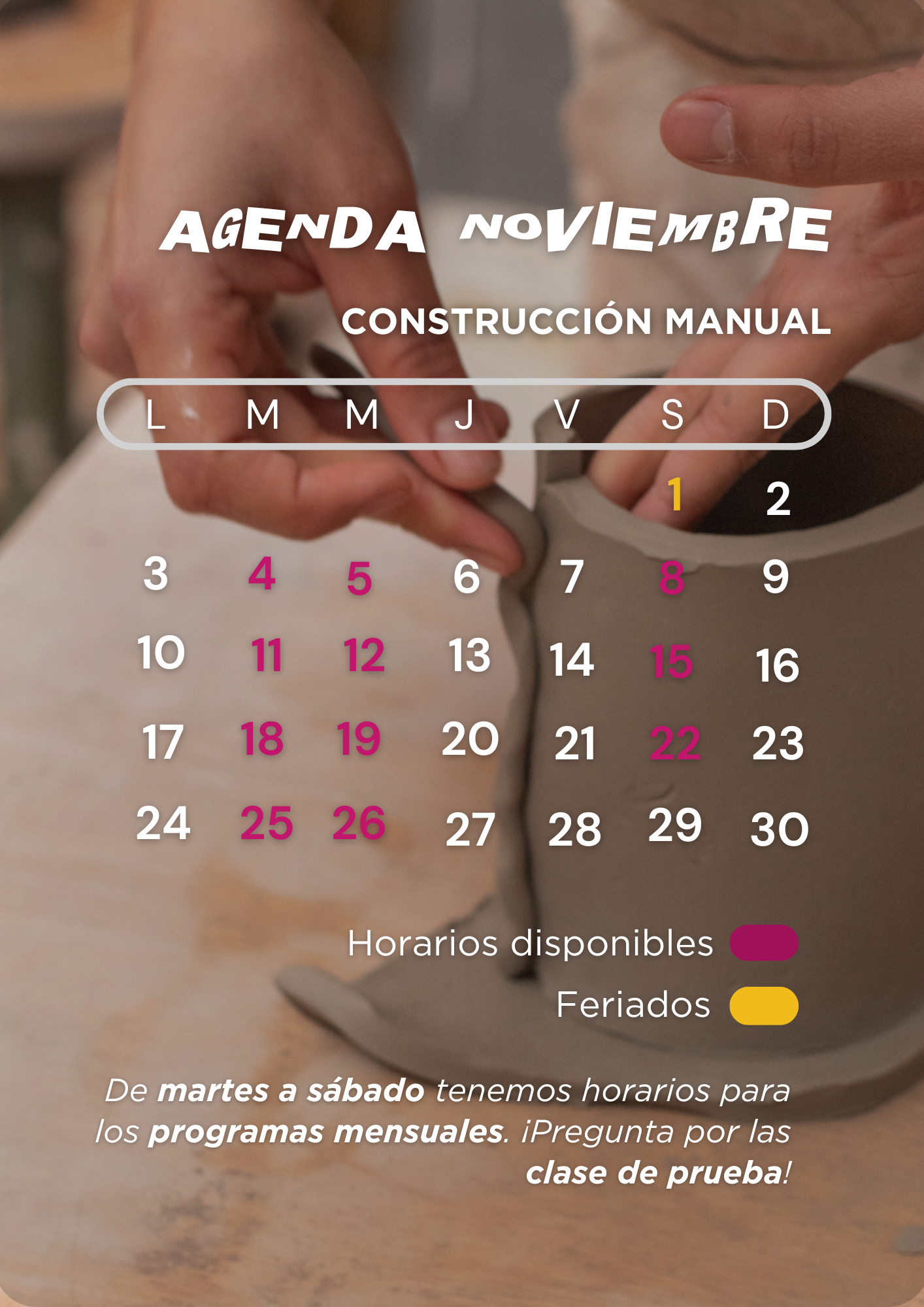 Clase de prueba - Construcción Manual