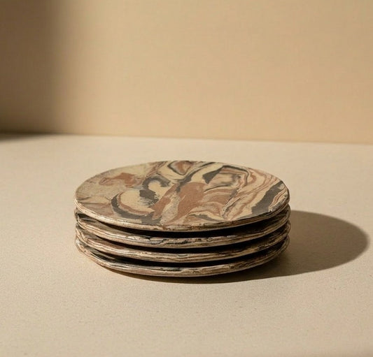Plato Marmoleado